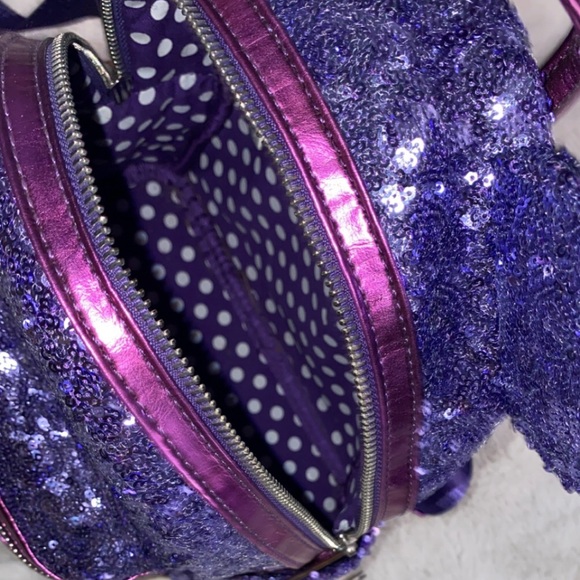 NWOT Disney parks retired loungefly purple potion mini backpack - Picture 3 of 5